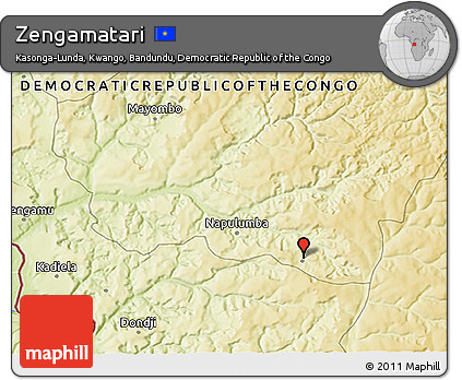 Physical 3D Map of Zengamatari