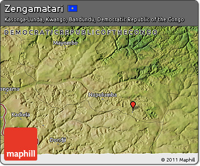 Satellite 3D Map of Zengamatari
