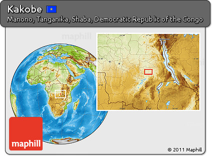 Physical Location Map of Kakobe