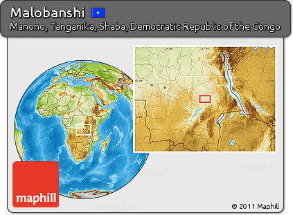 Physical Location Map of Malobanshi