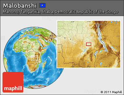 Physical Location Map of Malobanshi