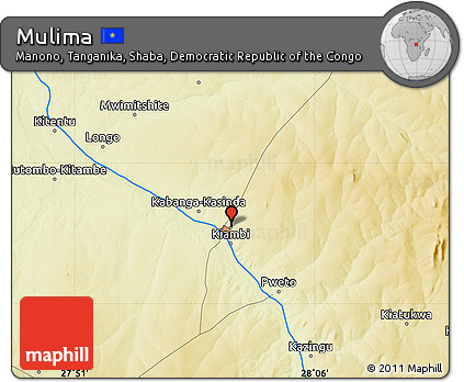 Physical Map of Mulima