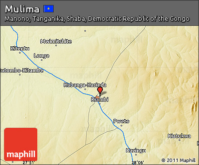 Physical Map of Mulima