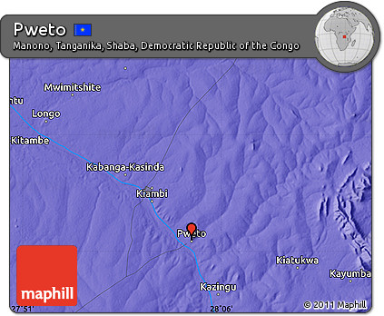 Political Map of Pweto