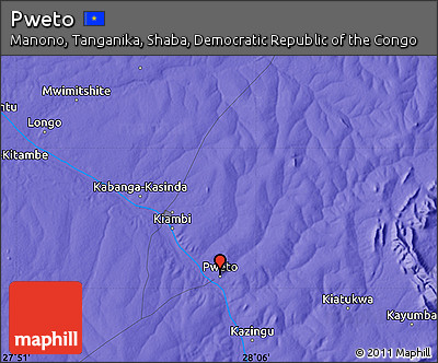 Political Map of Pweto