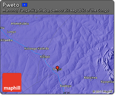 Political Map of Pweto