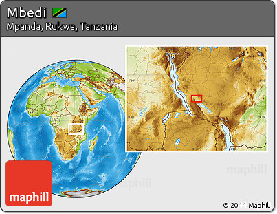 Physical Location Map of Mbedi
