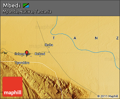 Physical Map of Mbedi