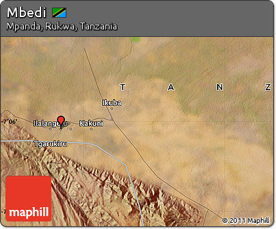 Satellite Map of Mbedi