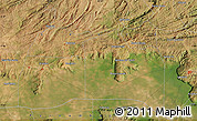 Satellite Map of the area around 7° 10' 2" S, 39° 52' 30" W