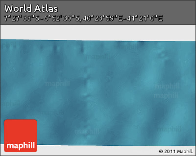 Satellite 3D Map of the Area around 7° 10' 2" S, 40° 52' 30" E