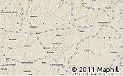 Shaded Relief Map of Malhada Alta
