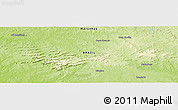 Physical Panoramic Map of the area around 7° 10' 2" S, 46° 40' 29" W