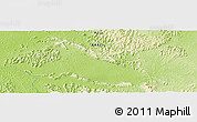 Physical Panoramic Map of the area around 7° 10' 2" S, 50° 55' 29" W