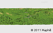 Satellite Panoramic Map of the area around 7° 10' 2" S, 52° 37' 30" W