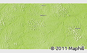 Physical 3D Map of the area around 7° 10' 2" S, 56° 1' 29" W