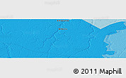 Political Panoramic Map of the area around 7° 10' 2" S, 63° 40' 30" W