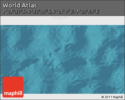 Satellite 3D Map of the Area around 7° 10' 2" S, 6° 52' 30" E