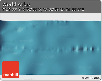 Satellite 3D Map of the Area around 7° 10' 2" S, 74° 1' 30" E