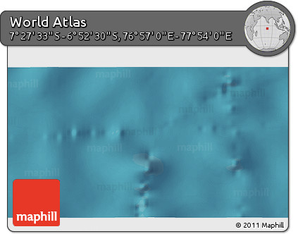 Satellite 3D Map of the Area around 7° 10' 2" S, 77° 25' 30" E