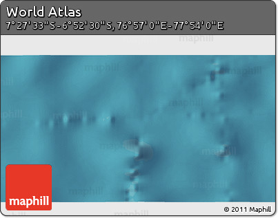 Satellite 3D Map of the Area around 7° 10' 2" S, 77° 25' 30" E