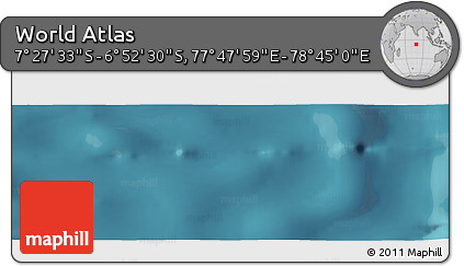 Satellite Panoramic Map of the Area around 7° 10' 2" S, 78° 16' 30" E