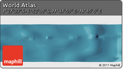 Satellite Panoramic Map of the Area around 7° 10' 2" S, 78° 16' 30" E
