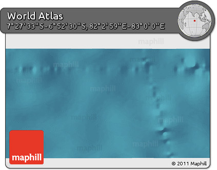 Satellite 3D Map of the Area around 7° 10' 2" S, 82° 31' 30" E