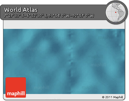 Satellite 3D Map of the Area around 7° 10' 2" S, 93° 25' 30" W