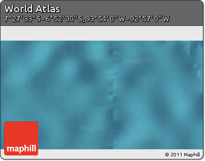 Satellite 3D Map of the Area around 7° 10' 2" S, 93° 25' 30" W