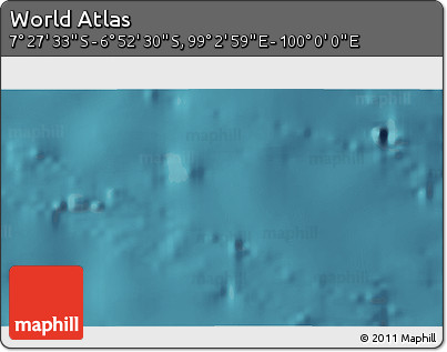 Satellite 3D Map of the Area around 7° 10' 2" S, 99° 31' 30" E