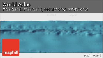 Satellite Panoramic Map of the Area around 7° 41' 23" S, 100° 13' 29" W
