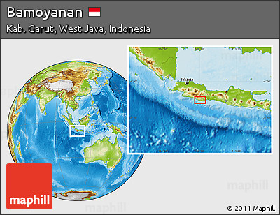 Physical Location Map of Bamoyanan