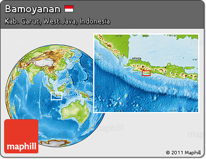 Physical Location Map of Bamoyanan
