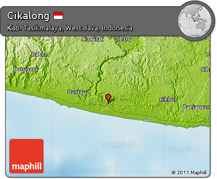 Physical Map of Cikalong