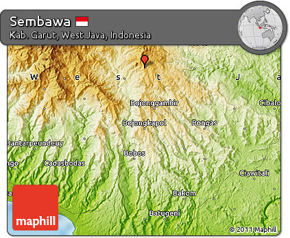 Physical Map of Sembawa