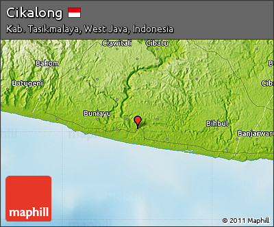 Physical Map of Cikalong