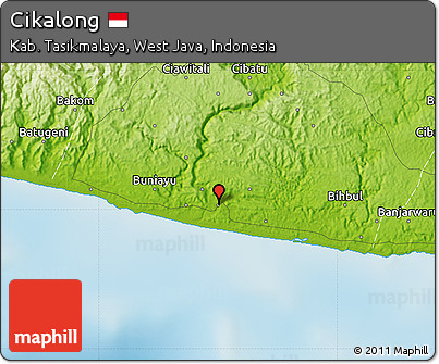 Physical Map of Cikalong
