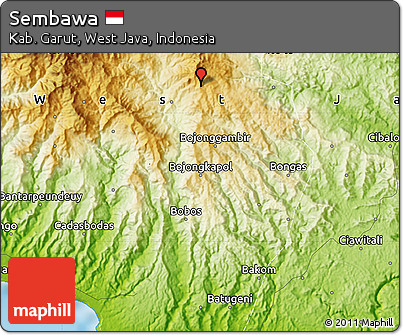Physical Map of Sembawa