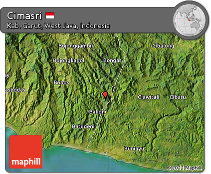 Satellite Map of Cimasri
