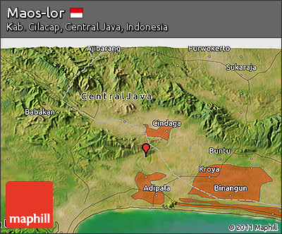 Satellite 3D Map of Maos-lor