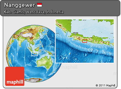 Physical Location Map of Nanggewer