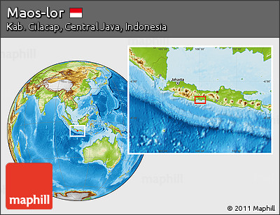 Physical Location Map of Maos-lor