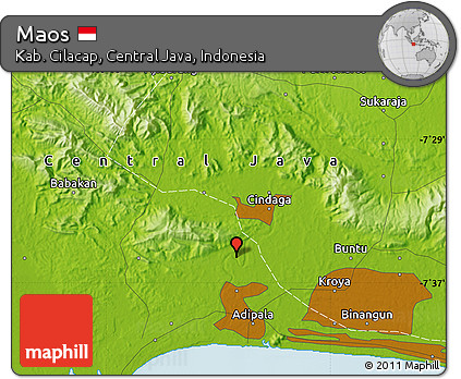 Physical Map of Maos