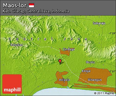 Physical Map of Maos-lor