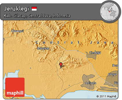 Political Map of Jeruklegi