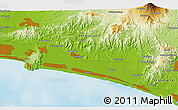 Physical 3D Map of Kaliwiro