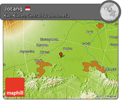 Physical 3D Map of Jotang