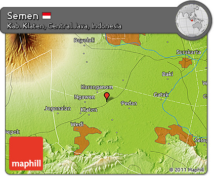 Physical 3D Map of Semen
