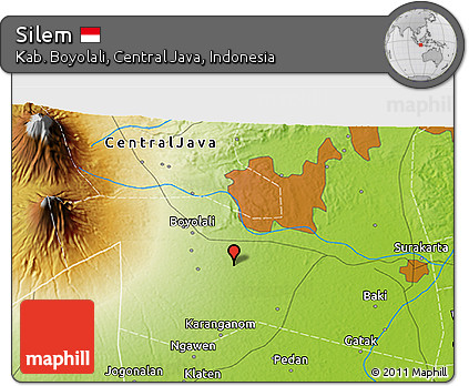 Physical 3D Map of Silem
